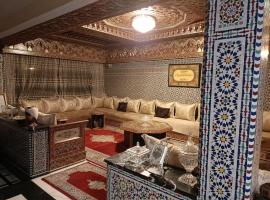 Villa à la décoration marocaine, cottage sa Rabat