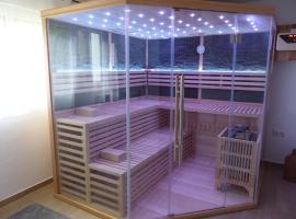 Ferienapartment Auszeit- Sauna, Whirlpool und Garten zur Alleinnutzung、トラーベン・トラーバッハのホットタブ付きホテル
