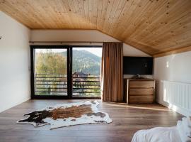 Green Garden, huisdiervriendelijk hotel in Borşa