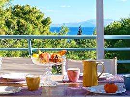 BlueGreen view Apartment, cheap hotel in Nea Makri