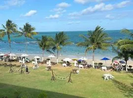 Flat no Apart Hotel Marinas beira mar