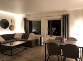 Moderne og trivelig leilighet, med unik utsikt