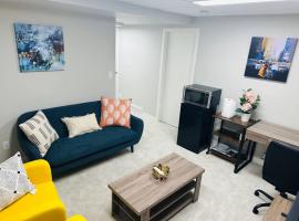 1 Bedroom modern basement suite with private entrance, cheap hotel in Winnipeg