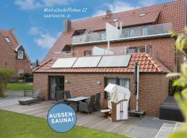 Winkelschiffchen II mit Sauna, hotel berdekatan Juist airfield, Juist