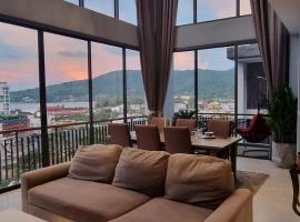 Penthouse seaview for rent in Kamala beach, viešbutis mieste Kamala Byčas