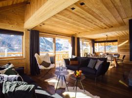 Chalet Luxueux 10 Pers. à Serre Chevalier - Terrasse, Local à Ski, Navette Gratuite - FR-1-762-18, hotel in La Salle Les Alpes
