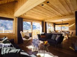 Chalet Luxueux 10 Pers. à Serre Chevalier - Terrasse, Local à Ski, Navette Gratuite - FR-1-762-18