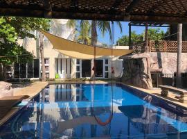 Hermoso chalet de playa con piscina., hotel a Iztapa