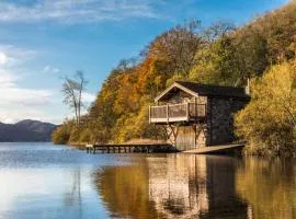 Duke of Portland Boathouse on the shore of Lake Ullswater ideal for a romantic break