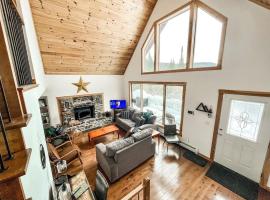Jay Peak Mountain Chalet! Secluded, pool, snowsports, hotel with parking in Westfield