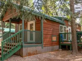 The Blue Devil Cabin #5 at Blue Spruce RV Park & Cabins