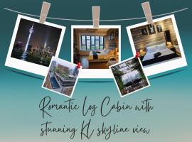 Romantic Log Cabin 3 - in the Heart of KL city (walk to KL Tower/KLCC/Bukit Bintang), cabin in Kuala Lumpur