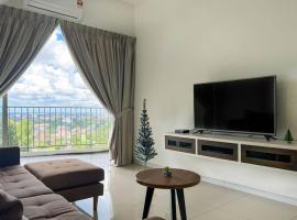 Taiping City View Condo near Lake Garden/ Netflix, appartement à Taiping