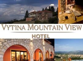 Vytina Mountain View Hotel, hotell i Vytina