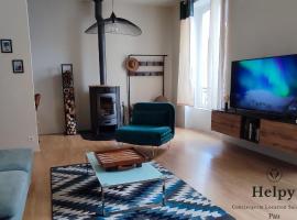 Duplex-4 pers-Clim-Stat gratuit-5mn Centre ville, apartman Pauban