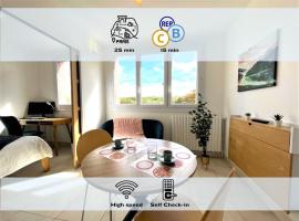 Le Prasino - Paisible appartement proche RER, holiday rental in Massy