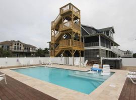 SS5, Chez Shea- Semi-Oceanfront, Ocean Views, Private Pool, Close to Beach Access, hotel with jacuzzis in Southern Shores