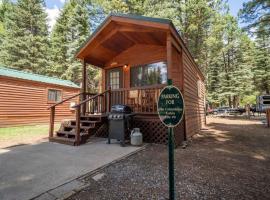 The Columbine Cabin #9 at Blue Spruce RV Park & Cabins，Tuckerville的飯店