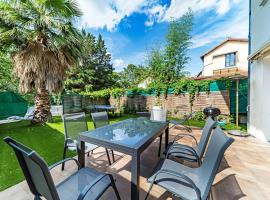 Maison Frappaz 4 chambres avec jardin Villeurbanne, hotel em Villeurbanne