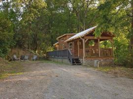 Thomas Cabin Forest Tiny Cabin With Hot Tub, cheap hotel in Chattanooga