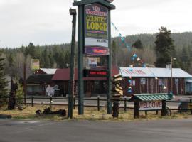 The Woodsman Country Lodge Motel, hotel Crescentben