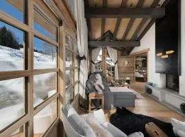 Chalet luxueux avec spa, piscine et vue sur pistes à Courchevel 1550 - FR-1-575-200