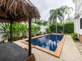 Private pool villa close to beach