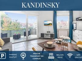 Dzīvoklis KANDINSKY - Parking gratuit - Balcon Privé - Wifi pilsētā Anmasa