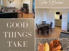 Ferienwohnung VIER BUCHEN, hotel v destinaci Weißwasser