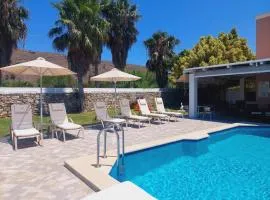 Villa Campos- Less than 5-Min Walk to Kalivaki Beach