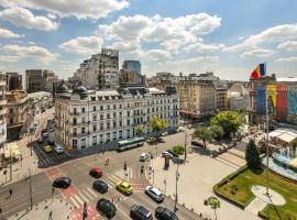 Chic Accommodation with Breathtaking Views over Calea Victoriei - Your Central Heaven
