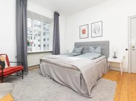 Hyggelig lejlighed lige ved Åen - plads til 4