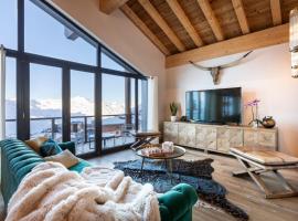 Chalet Carte Blanche Golden Jubilée, hotell i Val Thorens