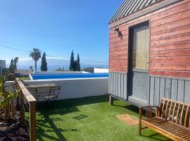 Mini Casa Finca Arcoiris Tenerife, cabin in Guía de Isora