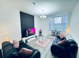 Spanish City View, Stylish Sea Front Apartment Free Onsite Parking, khách sạn ở Whitley Bay