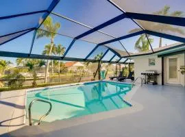 Screened Lanai w/ TV: Waterfront Cape Coral Home!