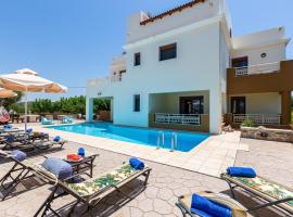 Newly Renovated Villa 4 Seasons with BBQ, private pool, ping pond and football table, hotel in Viranepiskopí