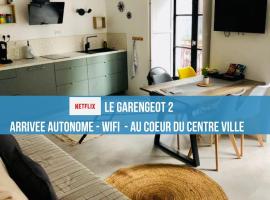 LE GARENGEOT 2 -WIFi-CENTRE VILLE, budgethotel i Vitré