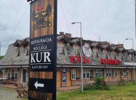 Hotelik ze śniadaniami "KUR" Myszyniec-Kurpie, hotel met parkeren in Myszyniec