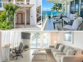 Maho Beach Hideaway Lux 1BR next to The Morgan Resort, hotel u gradu Maho Reef