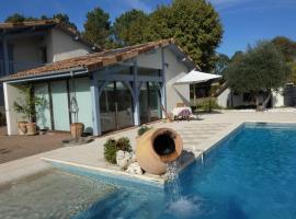 Le clos fleuri, hotel with parking in Liposthey