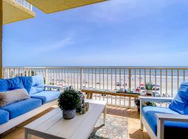 High End Luxury Malibu Condominium ~ Beachfront Balcony Overlooking Pool Spa ~ MB302, luxe hotel in New Smyrna Beach