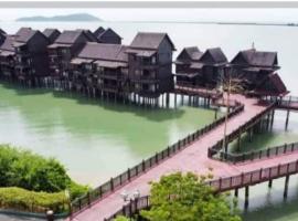 Villa Dalam laut 530, hotell Pantai Cenangis