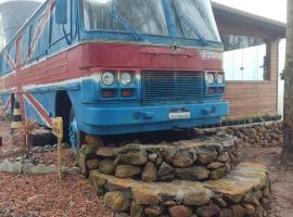 Routemaster, campsite in Gramado