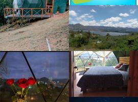Glamping El Refugio, camping i Guatavita