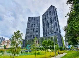 Aera Residence 7 min to Sunway Pyramid Mall and Sunway Lagoon Theme Park