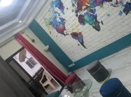 Appartement meublé sacré cœur 3 deux chambres salon
