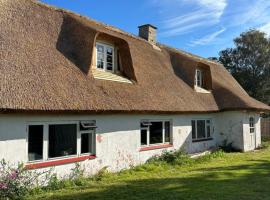 Sommerhus in grüner Natur, cabaña o casa de campo en Nakskov