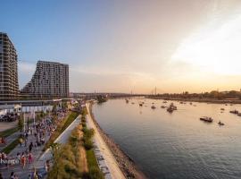 SuprStay - Belgrade Waterfront Luxury Apartment, proprietate de vacanță aproape de plajă din Belgrad