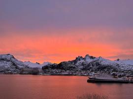 Sentrumsnær leilighet med utsikt, leilighet i Svolvær